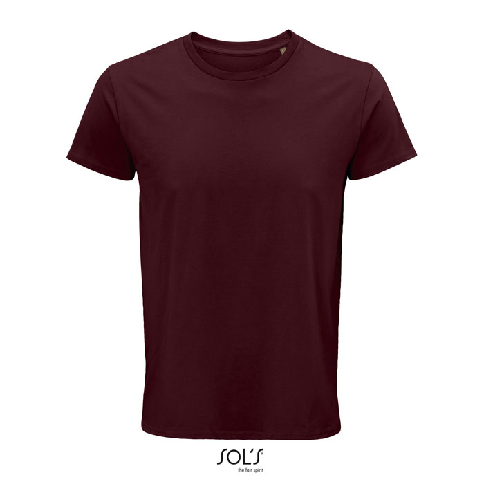 Tshirt coton bio promotionnel homme 150g - CRUSADER Bordeaux 1